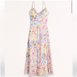 Abercrombie Flower Midi Dress